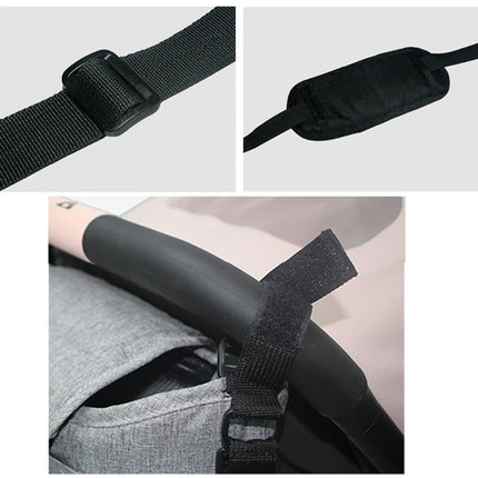 Stroller Hanging Organizer Bag Large Capacity Multi Purpose Storage Travel