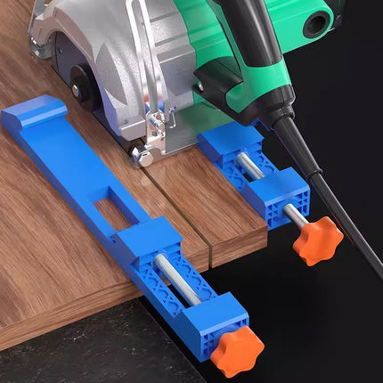 Adjustable Cutting Base Guide for Power Saw and Woodworking Tools