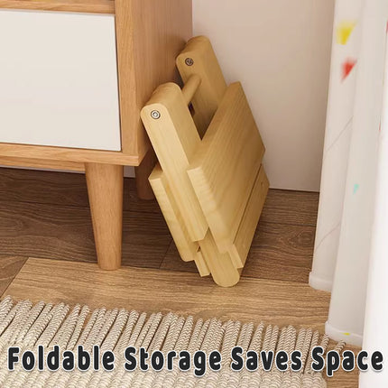 Portable Multi Purpose Foldable Low Stool Durable Space Saving For Home Outdoor