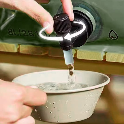 5pcs 8L Portable Water Bladder Tank Water Storage Bag For Camping Fishing Hiking