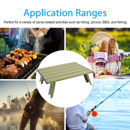 Portable Mini Folding Table with Carry Bag Camping Picnic Coffee Tent Outdoor