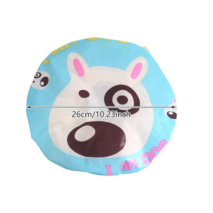 EVA Shower Cap Hair Cover Elastic Bath Reusable Kitchen Oil Splash Cap