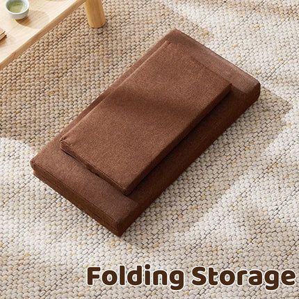 Meditation Cushion Zafu Prayer Mat For Zen Sitting Comfortable Non Slip Foldable