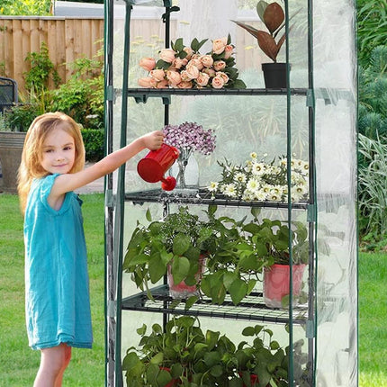 5 Tier Garden PVC Plant Insulation Warming Shed Conservatory Cover No Brackets