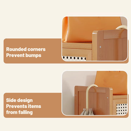 Home Entryway Multi Layer Breathable Shoe Cabinet Space Saving Dustproof Sturdy