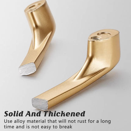 Pure Copper Wardrobe Handle 96mm 128mm Bright Gold Simple Cabinet Door Pull