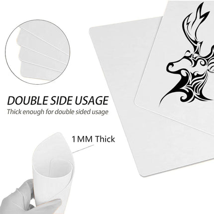 5pcs Blank Tattoo Practice Skin Sheets for Tattoo Artist Training Practice Pad