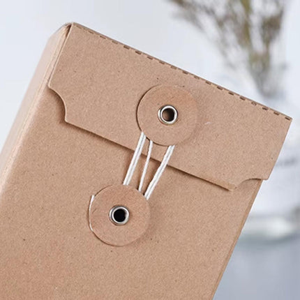 10PCS Kraft Paper Box Corrugated Packaging Box Gift Storage Transport Carton