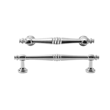 Cabinet Drawer Handles Silver 4Sizes Modern Wardrobe Pull Simple Luxury Design