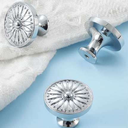Cabinet Door Handle Round Single Hole Drawer Pull Cabinet Pattern for Furniture