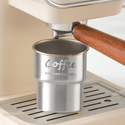 6PCS Stainless Coffee Steel Cups 300ml Portable Food-Grade for Home Office Cafe