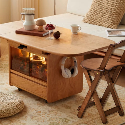 Foldable High Bar Stool Home Bar Use Comfortable Seat Space Saving Durable