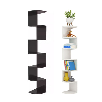 Corner Wall Mounted Multi Tier Storage Rack SpaceSaving for Bathroom Living Room