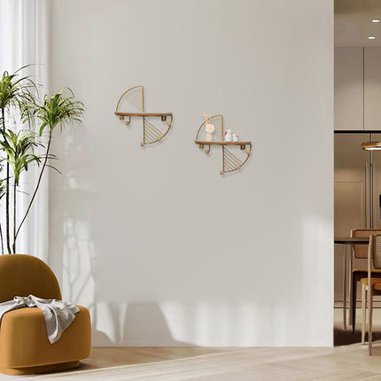 Wall Mounted Storage Rack Metal Shelf Easy Installation Durable Space Saving