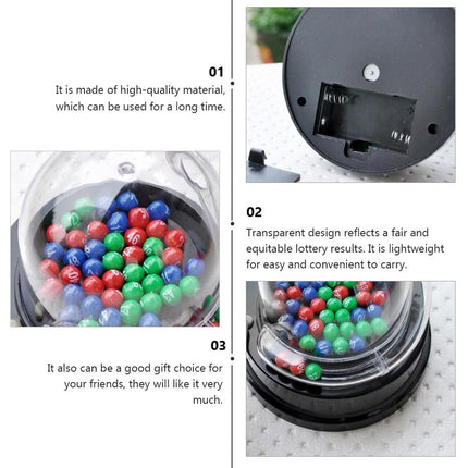 Electric Number Picker Party Mini Game Machine Number Drawing Device