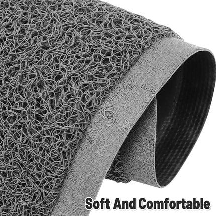 Cat Litter Mat Two Pieces Soft Pet Foot Pad Mat For Dog And Cat Toilet Training
