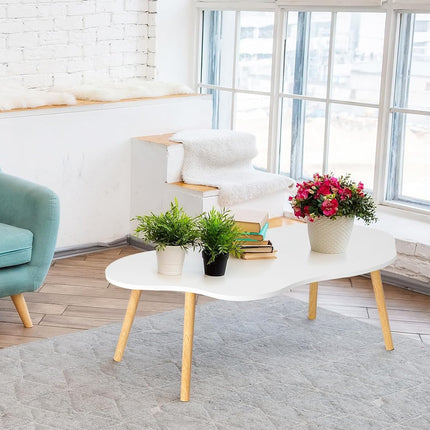Creative Coffee Table Water-Proof Easy to Clean for Living Room Modern Home Use