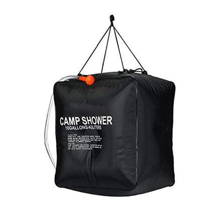 40L Portable Camping Shower Bag Outdoor Solar Heating Water Bag for Travel