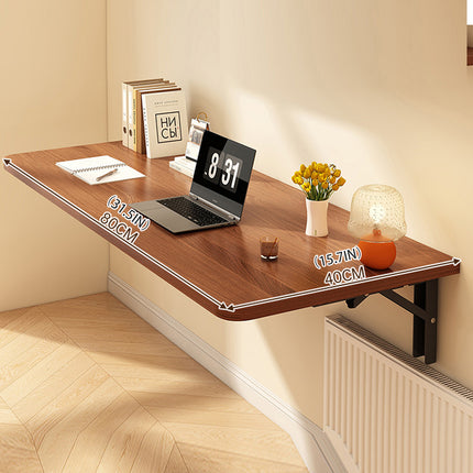 Wall Mounted Foldable Desk 80x40cm Space Saving Home Study For Laptop Writing