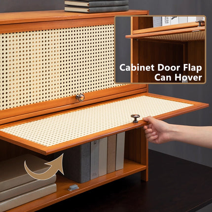 Dustproof With Doors Integrated Bookcase Book Cabinet Storage Cabinet Durable