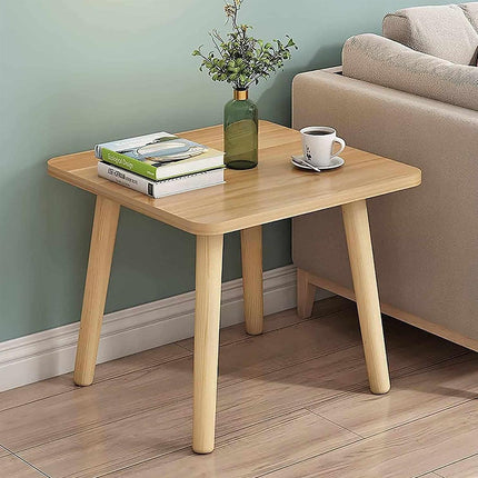 Simple Bay Small Sitting Table Mini Round Coffee Table Short Table for Window