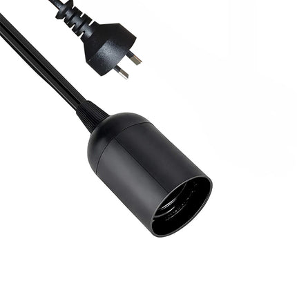 E27 Cable Cord With Switch AU Plug Pendant Lamp Base Light Bulb Holder Socket
