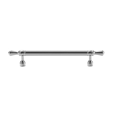 8 Sizes Copper Closet Handles Modern Simple Silver Cabinet Drawer Door Pulls