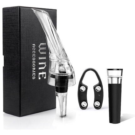Wine Aerator Pourer with Gift Box Fast Red Wine Air Infusion Single or Three Piece Set