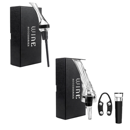 Wine Aerator Pourer with Gift Box Fast Red Wine Air Infusion Single or Three Piece Set
