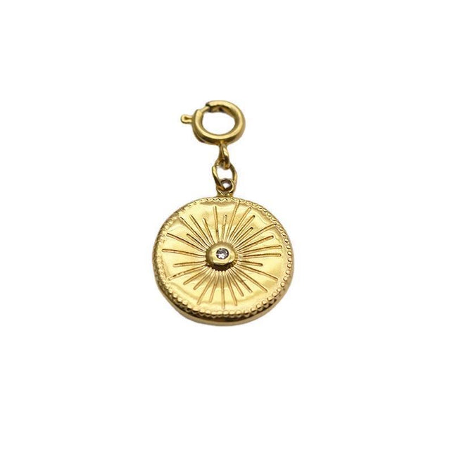 Fashion Detachable Titanium Steel Pendant Various Styles Gift For Woman Lady - Aimall