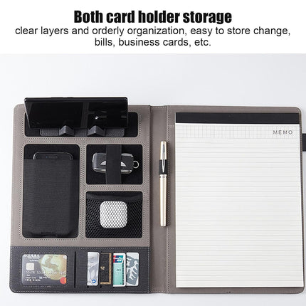 A4 Multifunctional Business File Folder Sturdy for Office Document Paper Storage