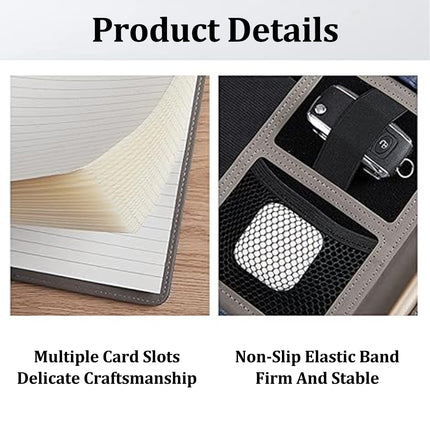A4 Multifunctional Business File Folder Sturdy for Office Document Paper Storage