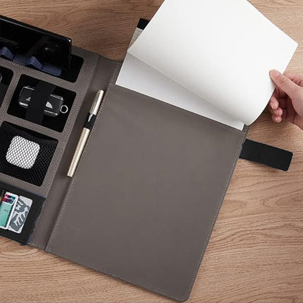 A4 Multifunctional Business File Folder Sturdy for Office Document Paper Storage