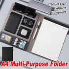 A4 Multifunctional Business File Folder Sturdy for Office Document Paper Storage