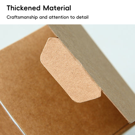 50 Pack Kraft Paper Gift Boxes with Handles Succulent Favour Boxes Party Packaging