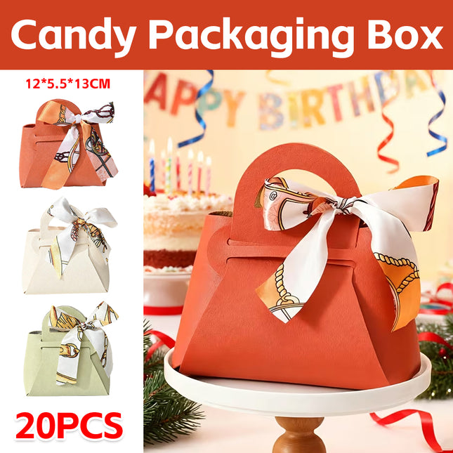 20PCS Handheld Wedding Candy Packaging Bags for Party Favors Wedding Decor Use