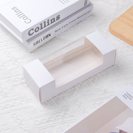 50PCS Gift Boxes with Clear Window Jewelry Presentation Boxes for Retail