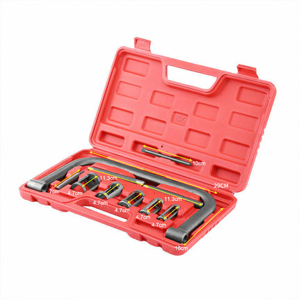 Valve Spring Compressor Removal Installer Tool Kit For Car Motorcycle Van Engine