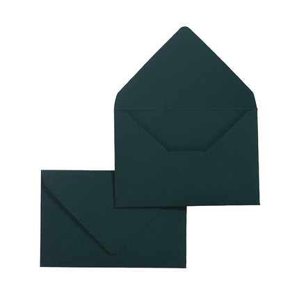 Dark Green 30PCS Envelopes 16.5x11cm Thick Paper 200GSM Invitation Mailing