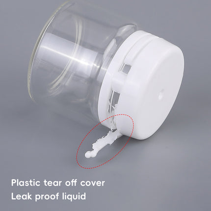 Clear Travel Bottles Proof Refillable Cosmetic Containers For Liquid Toiletries
