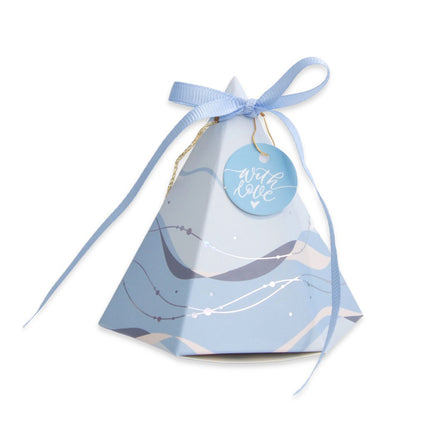 50PCS Hexagonal Candy Cones Treat Box Party Favor Bags for Wedding Birthday