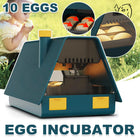 House Shaped Egg Incubator Automatic 10 Eggs Breeding Machine Chicken Duck Goose