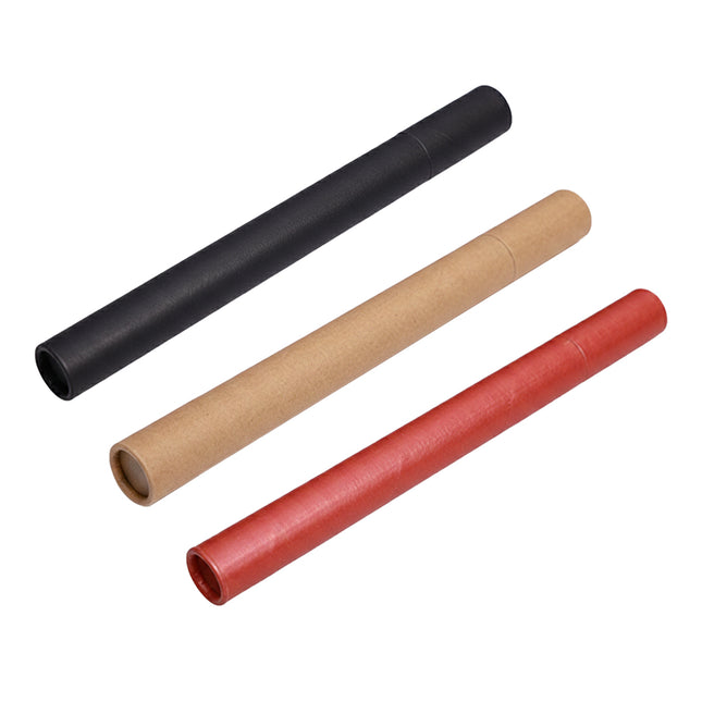 20Pcs Paper Storage Tube Set Craft Organiser Small Item Container Kraft Packaging