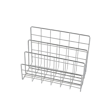 Minimalist Desktop Book Holder Metal Book Rack Organizer Home Office Desk Use