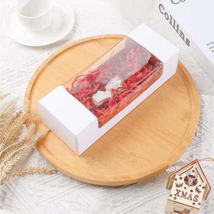 50PCS Gift Boxes with Clear Window Jewelry Presentation Boxes for Retail