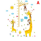 Kids Height Chart Wall Stickers Nursery Growth Measurement Ruler Removable Decal - Aimall