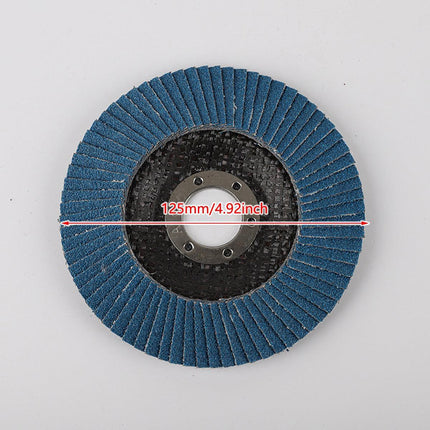 10pcs Flap Disc 40/60/80/120 Grit Angle Grinder Wheel Set Durable Sanding Tool
