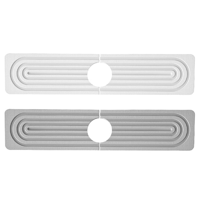 Diatomaceous Earth Faucet Mat Loop Groove Water Absorbent Quick Dry Non-Slip