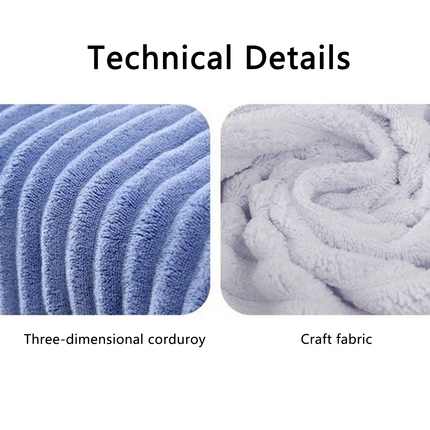Quick Dry Bath Towel Lightweight Absorbent Fabric Shower Beach Travel Use