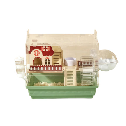 Acrylic Hamster Cage Breathable Transparent Pet Home Decor Easy Separation